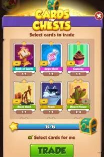 Extra Cards in Coin Master