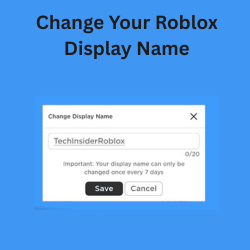 Change Your Roblox Display Name (Easy Guide) Change Your Roblox Display Name
