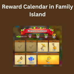 Reward Calendar in Family Island