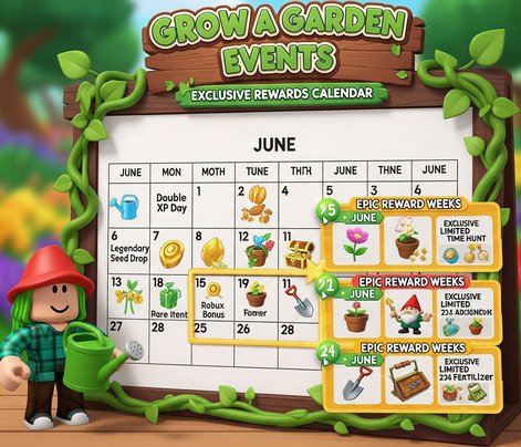 Grow a Garden Events